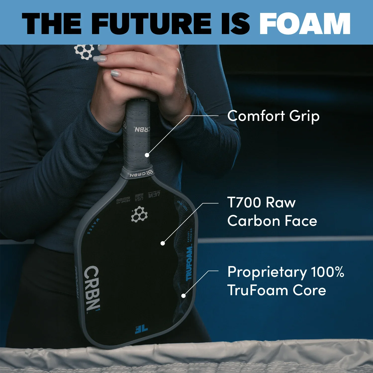 CRBN⁴ TruFoam Waves – Hybrid (AeroCurve)