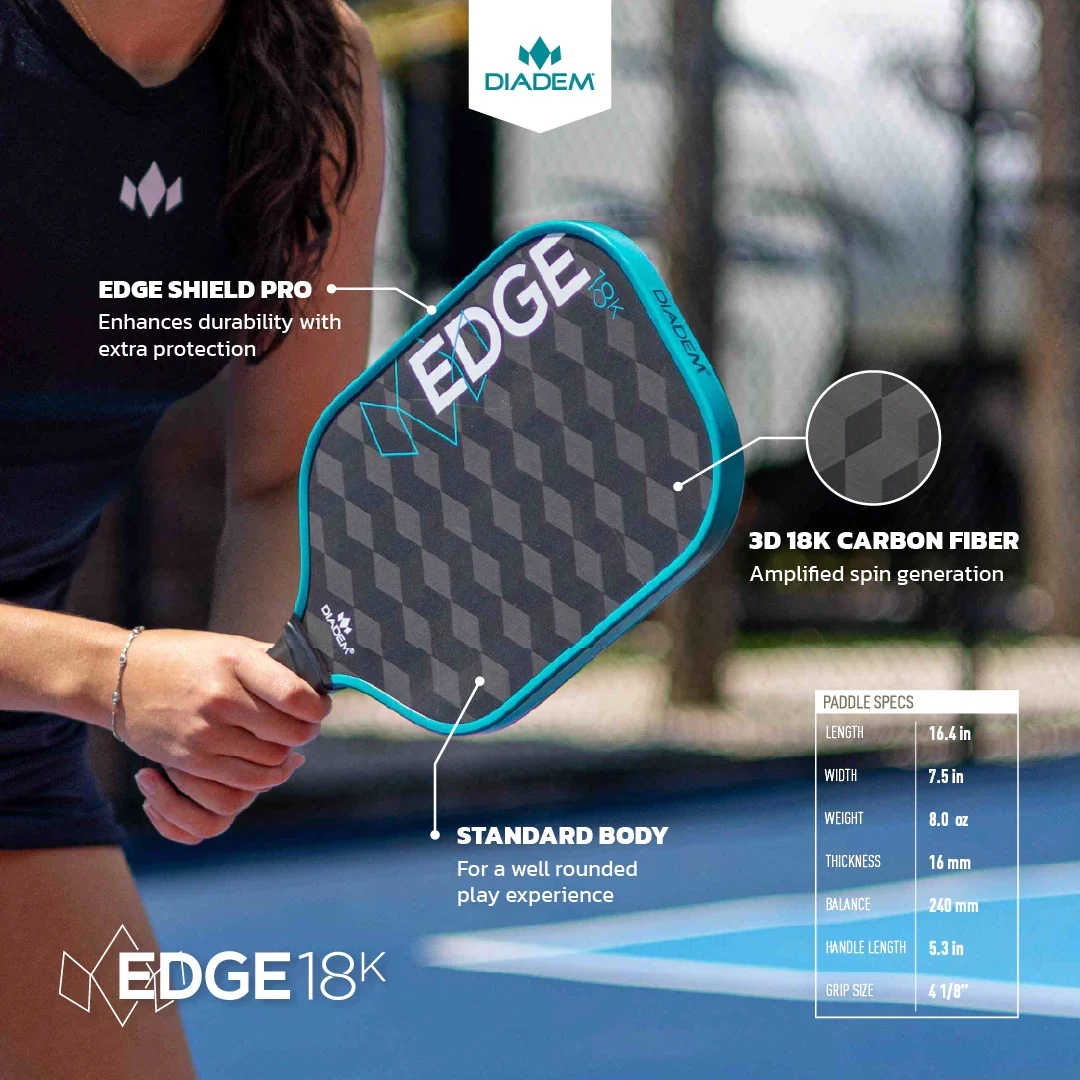 Diadem Edge 18K Pickleball Paddle