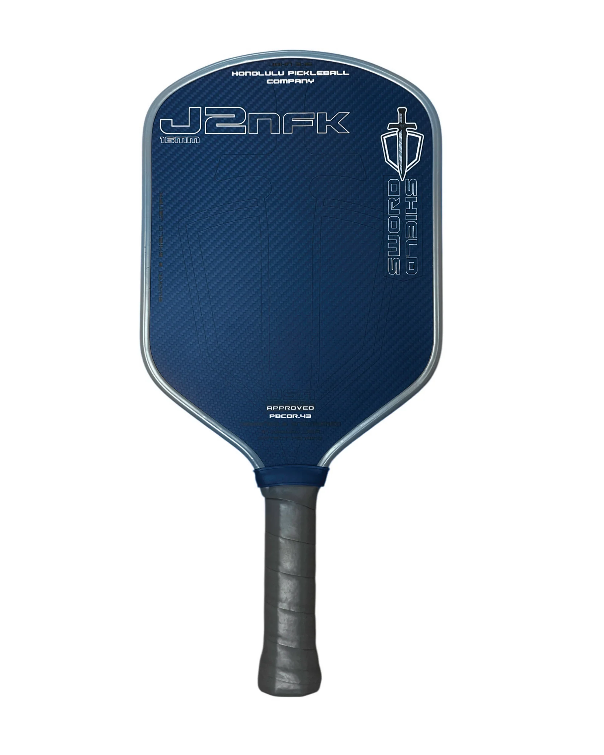 Honolulu Sword & Shield J2NFK Pickleball Paddle