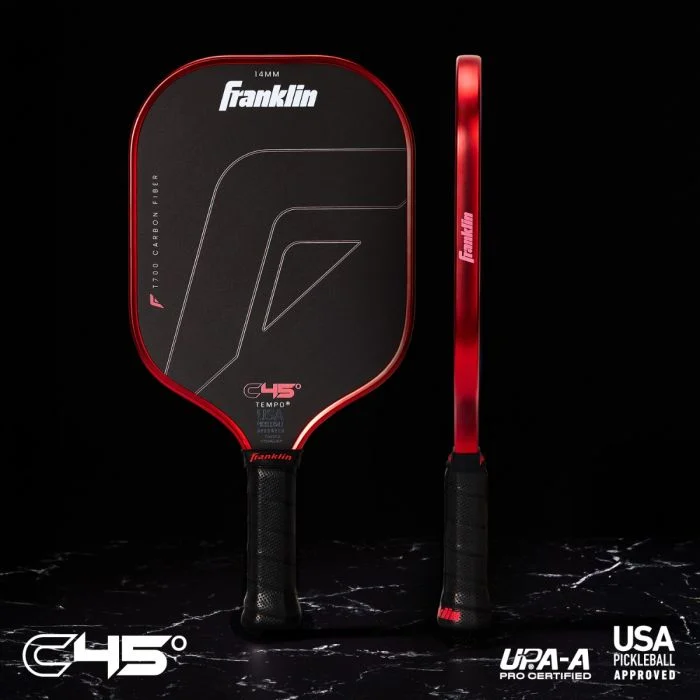 Paleta de pickleball Franklin C45 Tempo de fibra de carbono