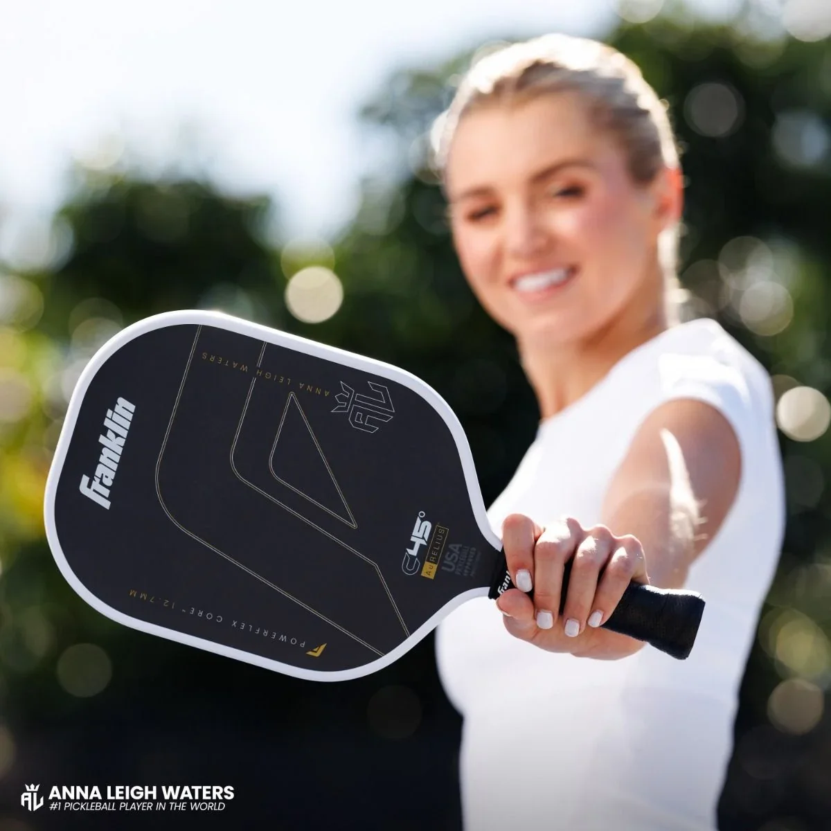Franklin AURELIUS ALW C45° 14mm Carbon Fiber Pickleball Paddle