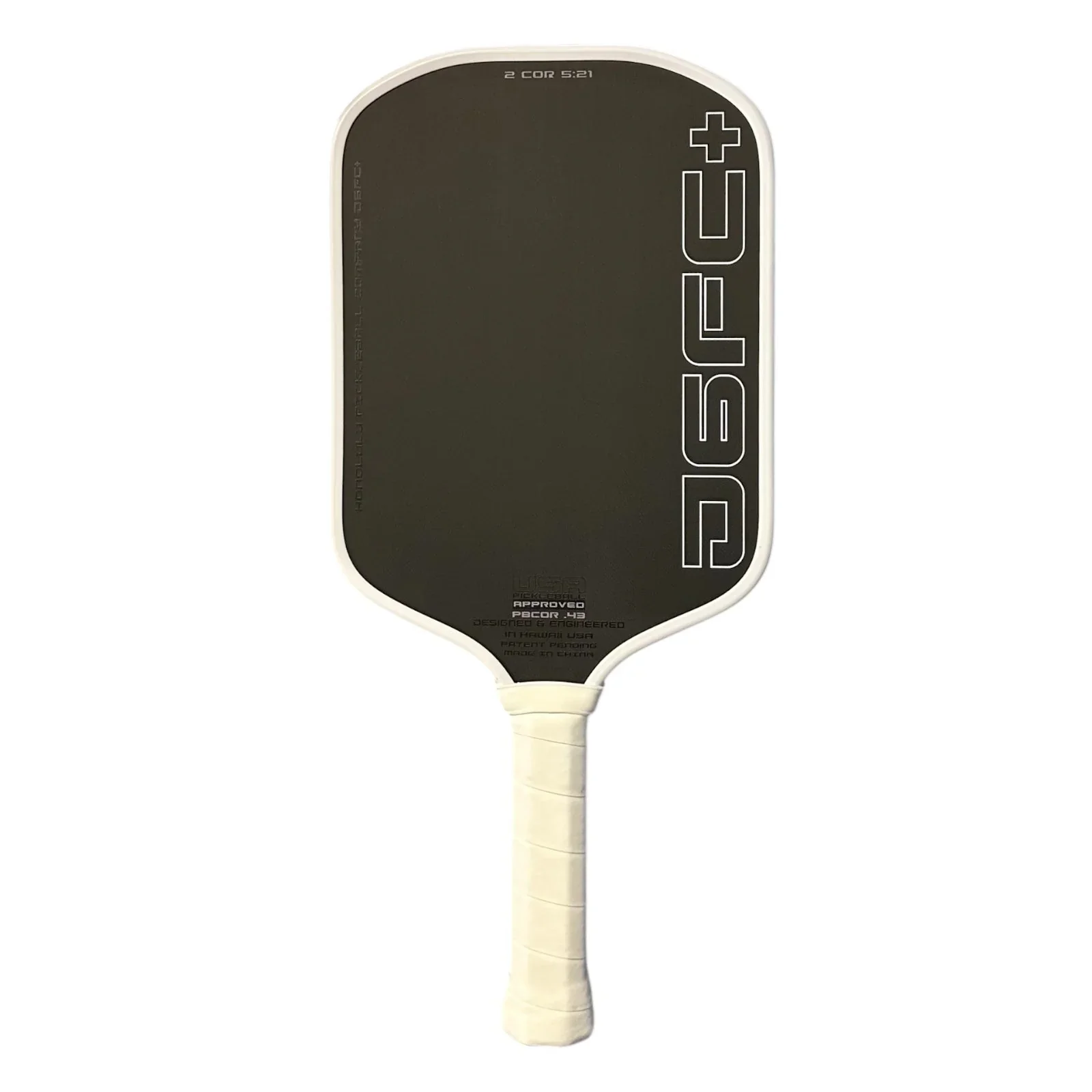Honolulu Sword & Shield J6FC+ Gen 4.5 Foam Core 16mm Elongated Pickleball Paddle