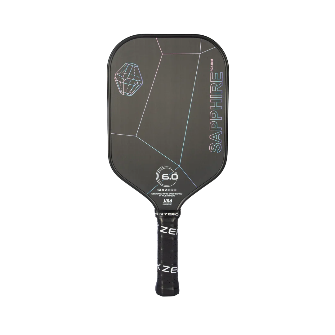 Six Zero Sapphire 13mm Pickleball Paddle