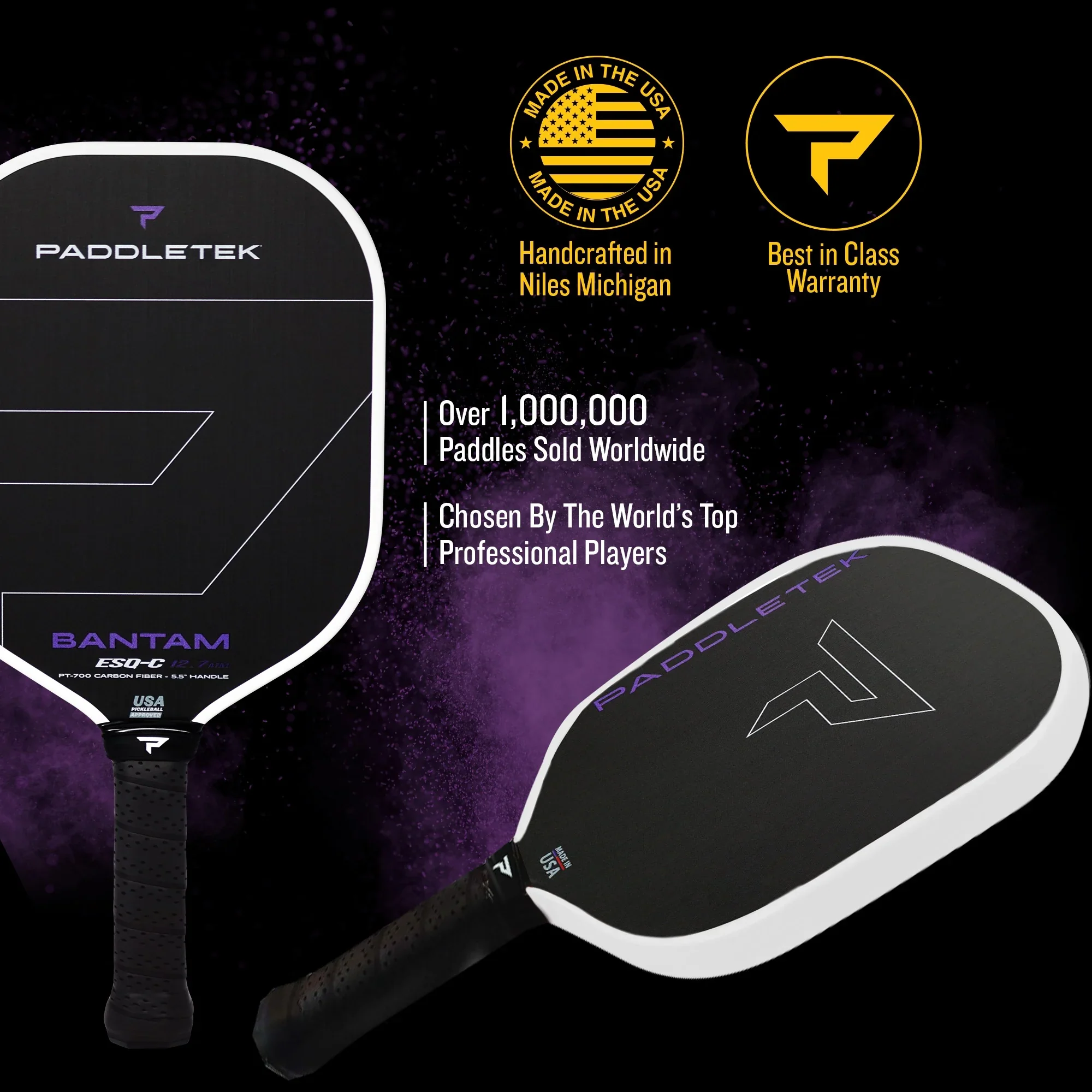 Paddletek Bantam ESQ-C 12.7 Pickleball Paddle