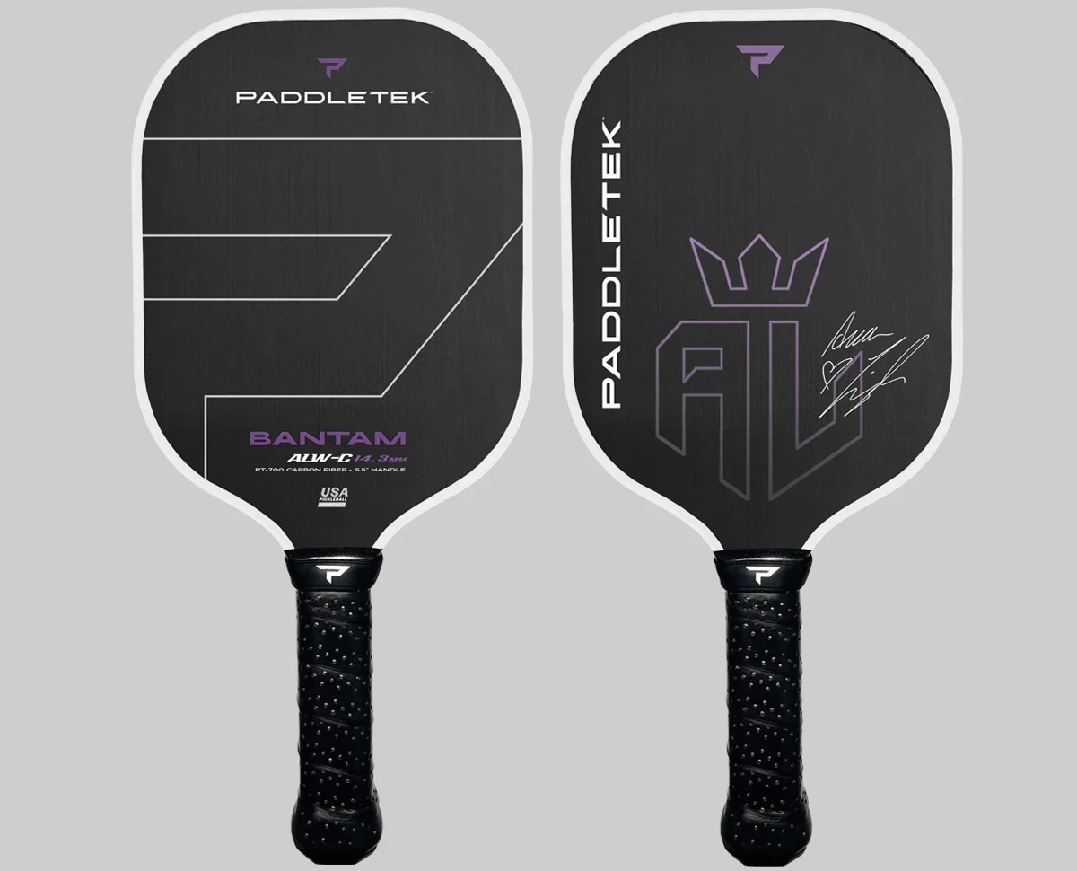 Paddletek Bantam ALW-C 14.3 Raw Carbon Fiber Pickleball Paddle