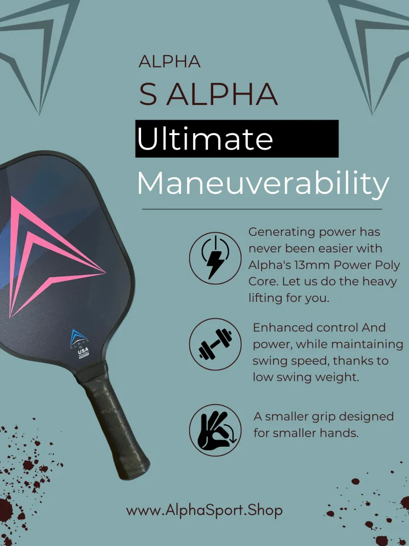 Alpha S スターター ピックルボール パドル