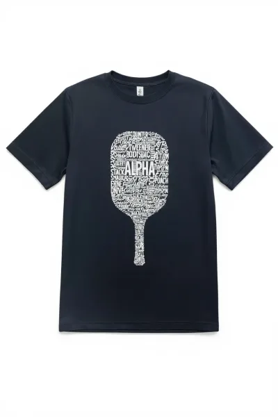 Alpha Pickleball Paddle Dri-fit T-Shirt
