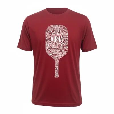 Alpha Pickleball Paddle Dri-fit T-Shirt