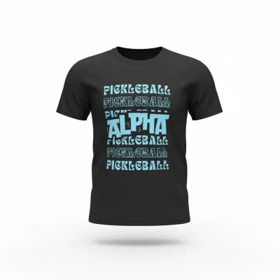 T-Shirts Alpha Pickleball Repeat Soft Feel