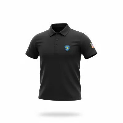 Alpha Performance Pickleball Polo – Shield Logo Edition