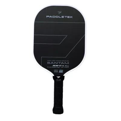 Paddletek Bantam ALW-C 14.3 Raw Carbon Fiber Pickleball Paddle