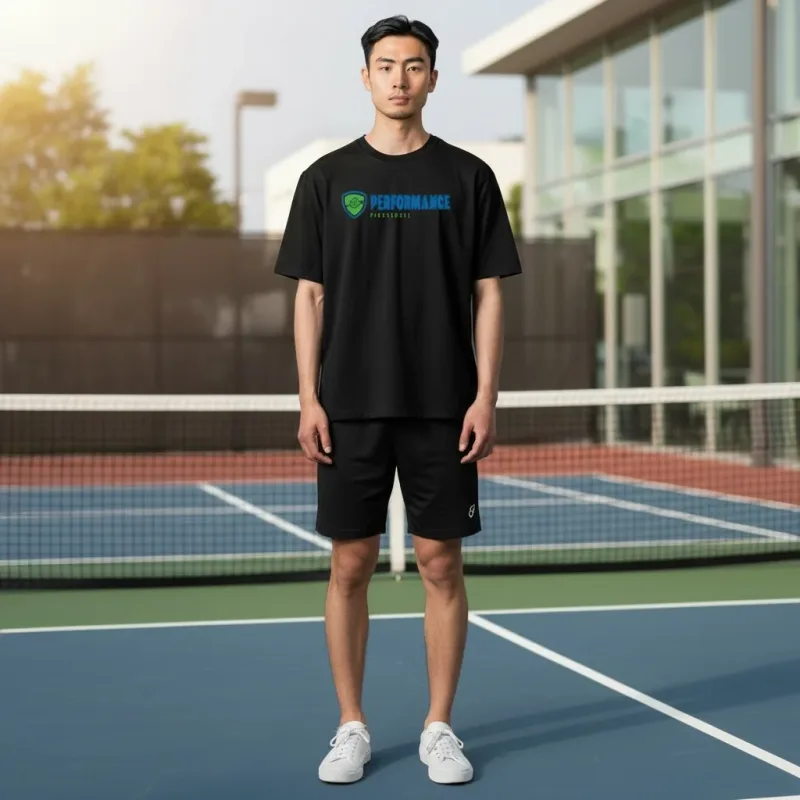 T-shirts de pickleball de toque suave de alto desempenho