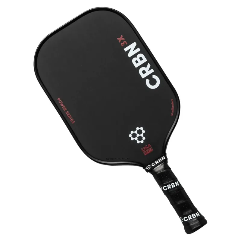 CRBN³ X Power Carbon Fiber Pickleball Paddle