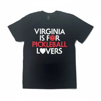Virginia Is For Pickleball Lovers Cotton T-Shirt