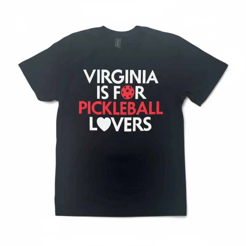 Virginia Is For Pickleball Lovers Cotton T-Shirt