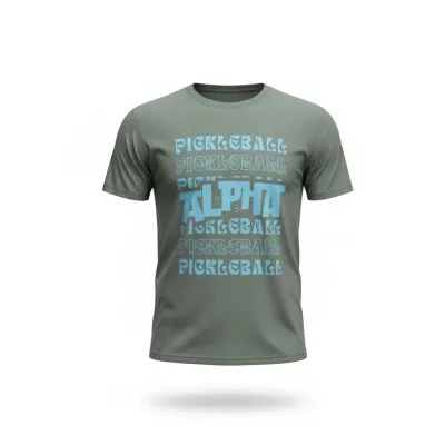 T-Shirts Alpha Pickleball Repeat Soft Feel