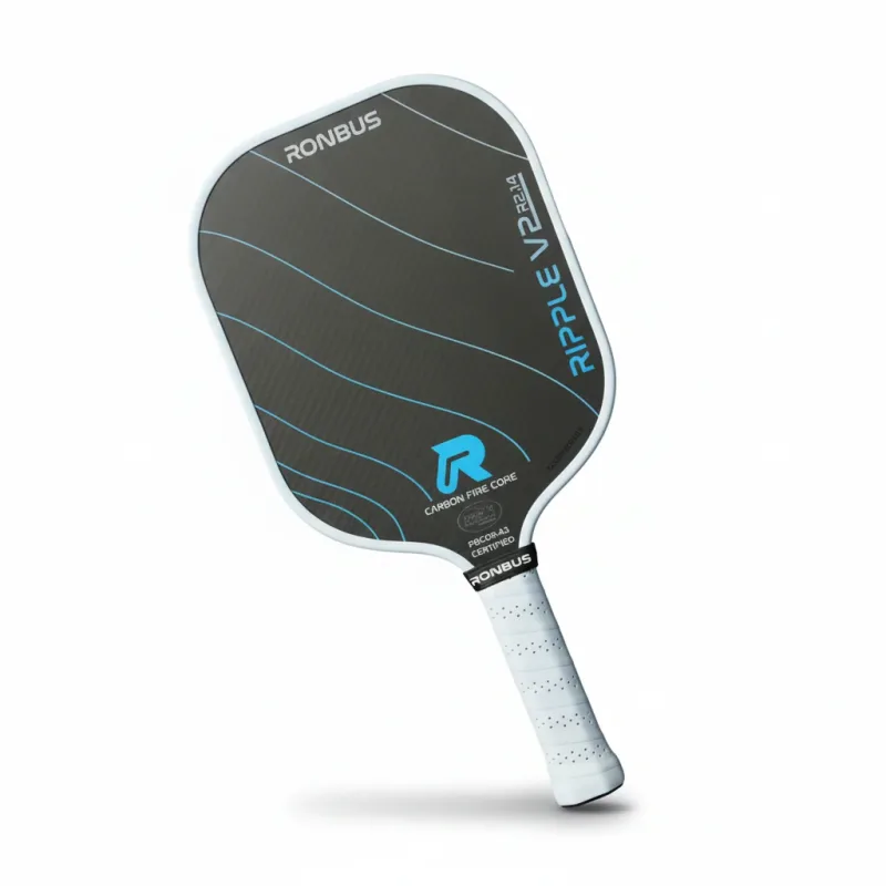 Ronbus Ripple V2 R2.14 FIRE Core Widebody 14mm Pickleball Paddle