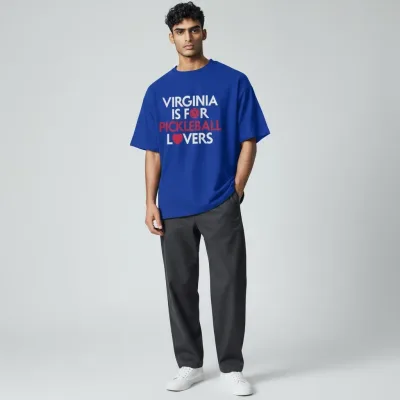Virginia Is For Pickleball Lovers Cotton T-Shirt
