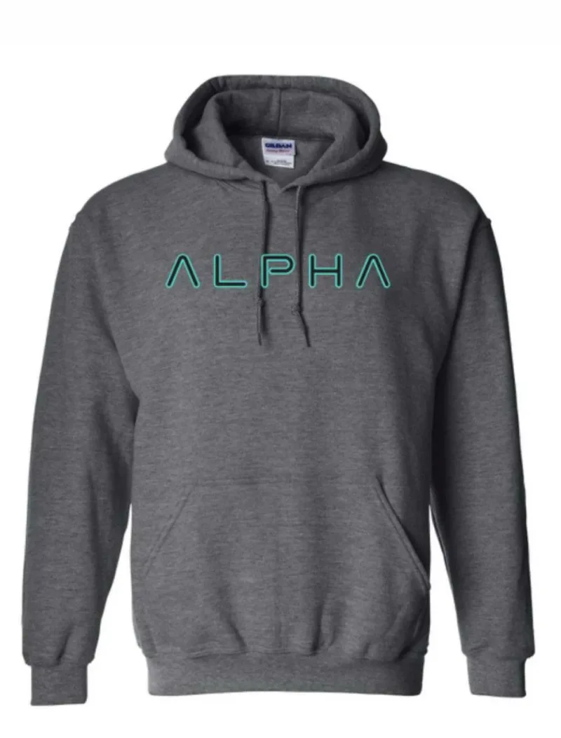 Felpa con cappuccio Alpha Heavy Weight Classic Fit