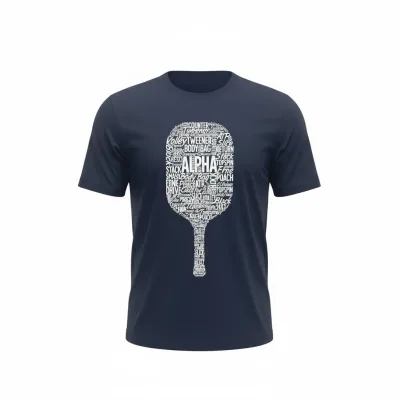 Alpha Pickleball Paddle Dri-fit T-Shirt