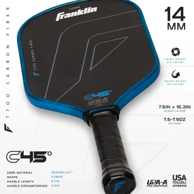 Franklin C45 Hybrid Carbon Fiber Paddle