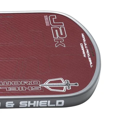Honolulu Sword & Shield J2k Pickleball Paddle
