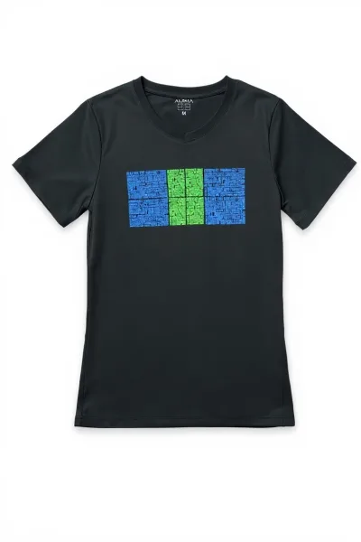 Alpha Women’s Dri-Fit V-neck Court Shirt