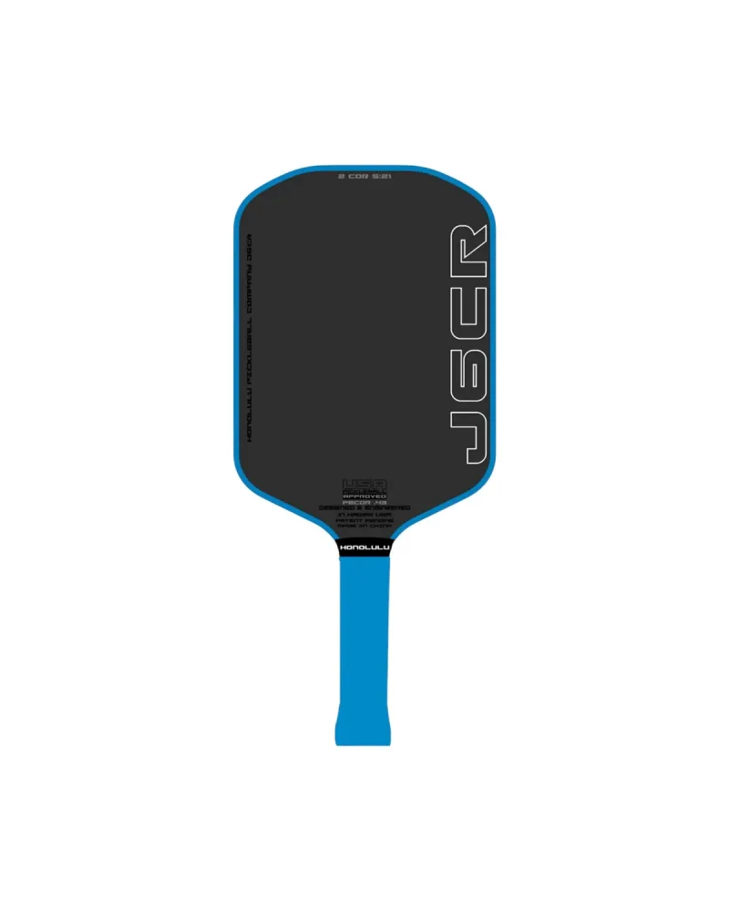 Honolulu J6CR CRYSTAL BLUE™ ENDURANCE SURFACE™ Pickleball Paddle