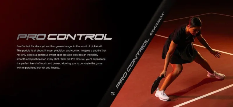 Gearbox Pro Control 加長型匹克球拍