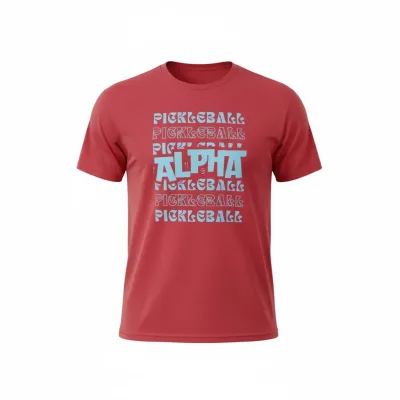 T-Shirts Alpha Pickleball Repeat Soft Feel