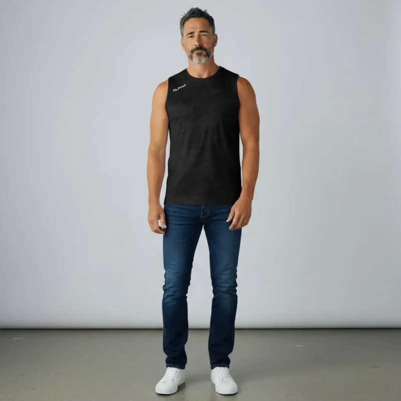 Camiseta técnica sin mangas Alpha para hombre