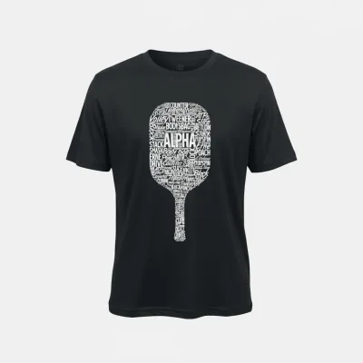 Alpha Pickleball Paddle Dri-fit T-Shirt
