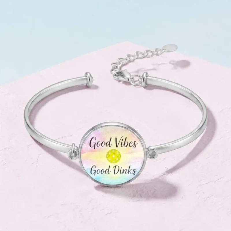 Pickleball Charm Bracelet