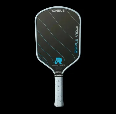 Ronbus Ripple V2 R1.14 FIRE Core Elongated 14mm Pickleball Paddle