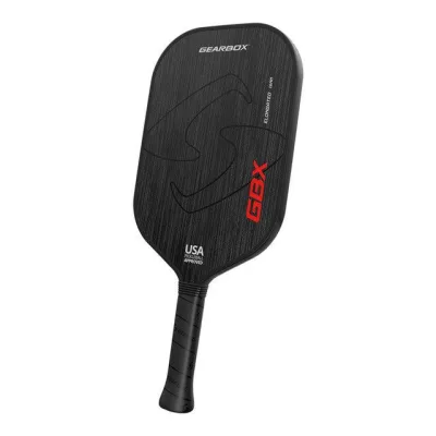 Gearbox GBX Raw Carbon Fiber Pickleball Paddle