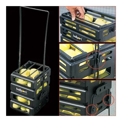 Tourna Ballport Mini Pickleball Caddy