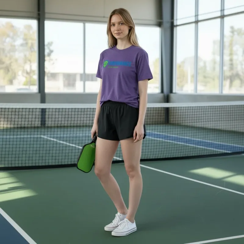 T-shirts de pickleball de toque suave de alto desempenho