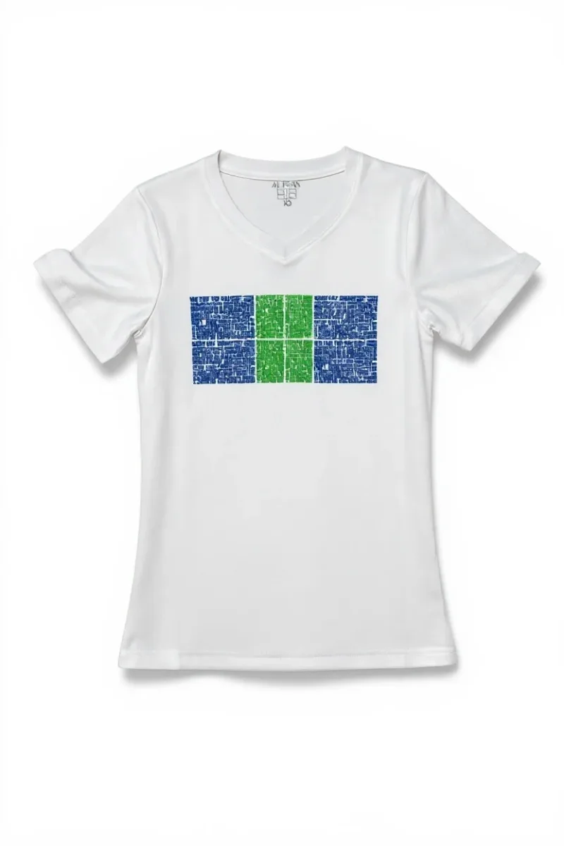 Alpha Women’s Dri-Fit V-neck Court Shirt