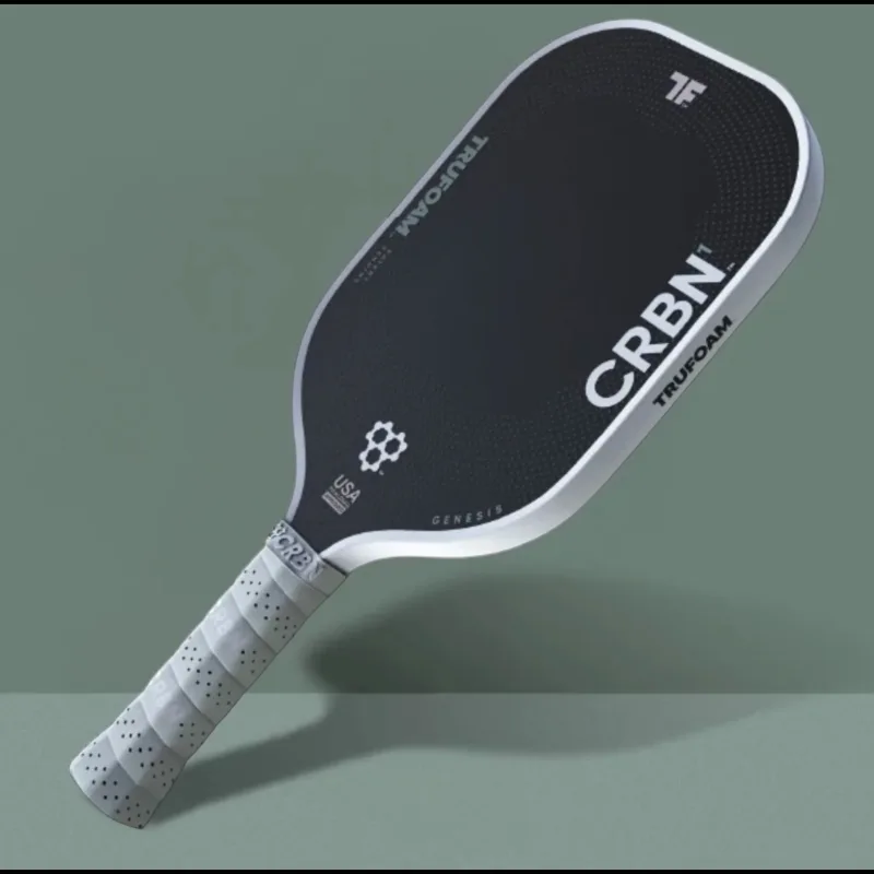 CRBN¹ TRUFOAM Genesis — Raw Carbon Fiber Pickleball Paddle