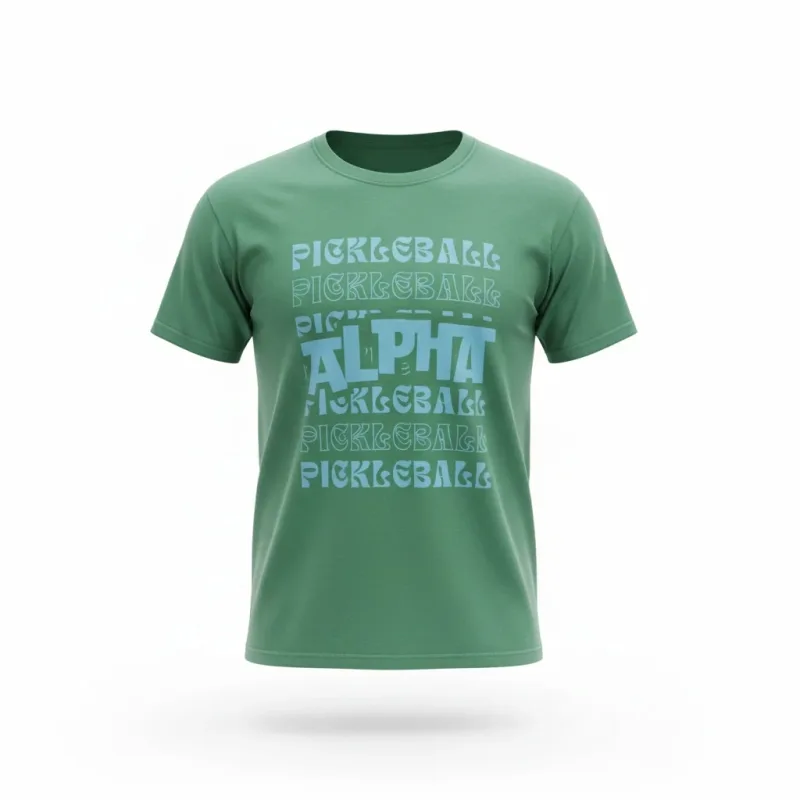 T-Shirts Alpha Pickleball Repeat Soft Feel