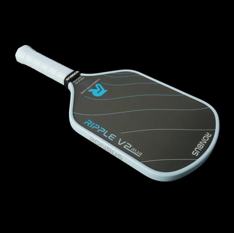 Ronbus Ripple V2 R1.14 FIRE Core Elongated 14mm Pickleball Paddle