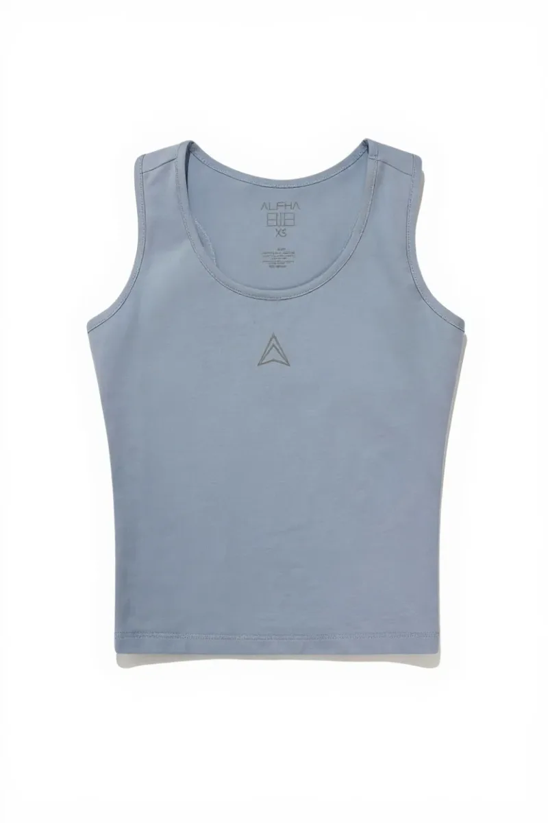 Alpha Women’s Cropped Tank Top