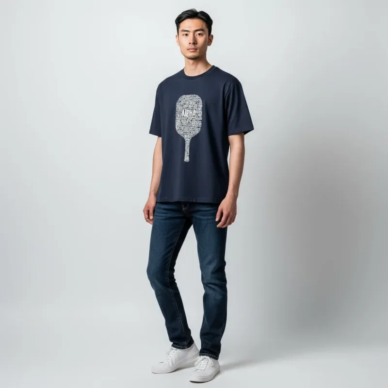 Alpha Pickleball Paddle Dri-fit T-Shirt