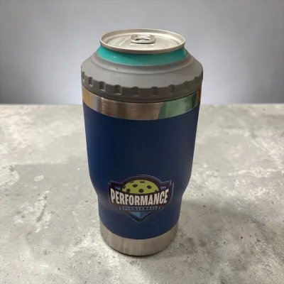 Performance Pickleball Universal Drink Cooler – Can, Bottle & Tumbler (Built-In Bottle Opener)