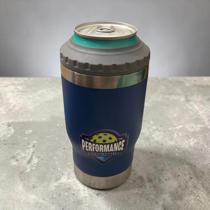 Performance Pickleball Universal Drink Cooler – Can, Bottle & Tumbler (Built-In Bottle Opener)