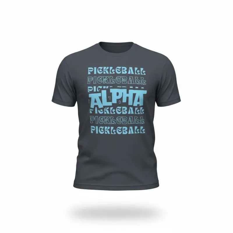 T-Shirts Alpha Pickleball Repeat Soft Feel